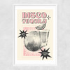 Disco Tequila Pink Narrow White Frame