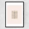 Organics Narrow Black Frame