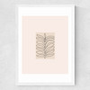Organics Medium White Frame