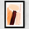Minimalist Painting IV Wide Black Frame