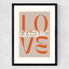 Cosmic Love Medium Black Frame