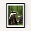 Badgers by Dieter Braun
