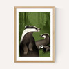 Badgers by Dieter Braun