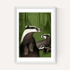 Badgers by Dieter Braun