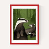 Badgers by Dieter Braun