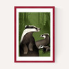 Badgers by Dieter Braun