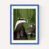 Badgers by Dieter Braun