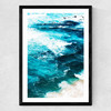 Sea Foam by 83 Oranges Medium Black Frame
