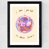 I Love You But I've Chosen Disco Wide Black Frame