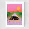 Glasto Medium White Frame