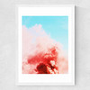 Candy Smoke Medium White Frame