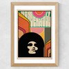 Wonderwall Wide Oak Frame