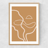 The Line Narrow Oak Frame