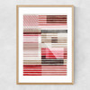 Lined by Francesca Iannaccone Narrow Oak Frame