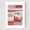 Lined by Francesca Iannaccone Medium White Frame