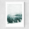 Rainy Day Medium White Frame