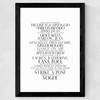 Vogue by Honeymoon Hotel Wide Black Frame