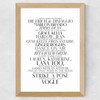 Vogue by Honeymoon Hotel Wide Oak Frame