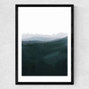 Mountain Horizon III Medium Black Frame