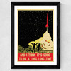 Rocket Man Wide Black Frame