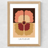 La Fleur Wide Oak Frame