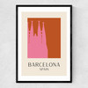 Barcelona by Inoui Narrow Black Frame