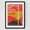 Japanese Typo 2 Medium Black Frame