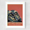 Another Girl Another Planet Medium White Frame