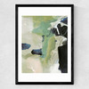 Green II Medium Black Frame