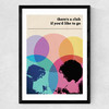 How Soon Is Now Medium Black Frame