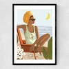 Moon Child Narrow Black Frame