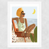 Moon Child Wide White Frame