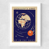 Satellite of Love Medium White Frame