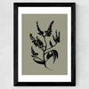 Mono Botanical 5 Wide Black Frame