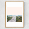 The Ocean Is Calling Medium Oak Frame