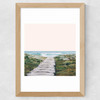 The Ocean Is Calling Wide Oak Frame