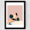 Sunday by 83 Oranges Wide Black Frame