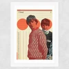 Casual Wide White Frame
