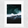 Dark Earth Wide White Frame
