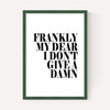 Frankly My Dear