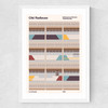 Cite Radieuse Medium White Frame