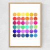 Colourplay 6 Medium Oak Frame