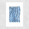 Blue Set 2 Unframed Print