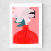 Gatherings 14 Medium White Frame