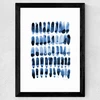 Blue Set 1 Wide Black Frame