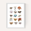 Dogs in Glasses