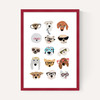 Dogs in Glasses