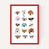 Dogs in Glasses