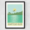 Hampstead Heath Medium Black Frame
