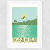 Hampstead Heath Wide White Frame